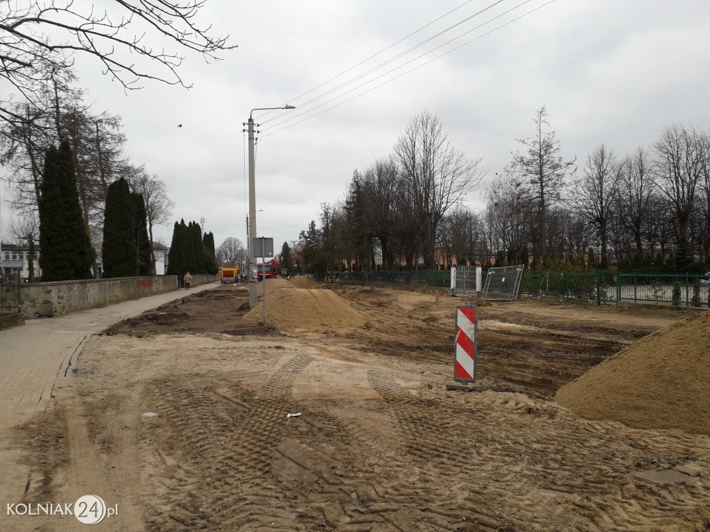 Kolno: Postępy prac na ulicy Konopnickiej