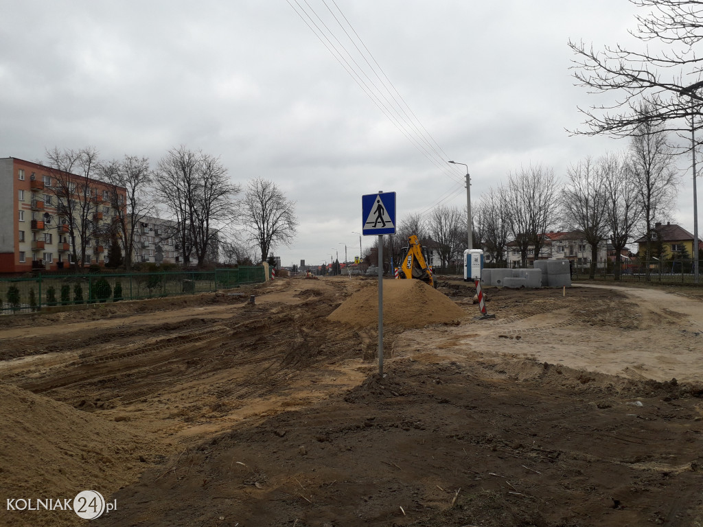 Kolno: Postępy prac na ulicy Konopnickiej