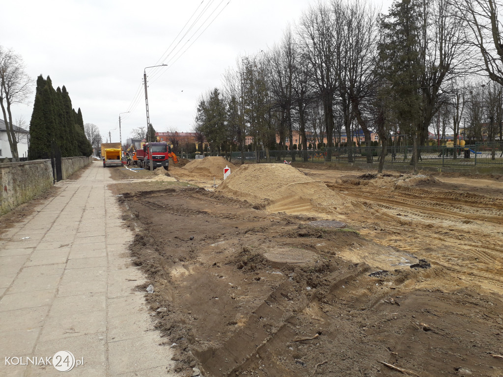 Kolno: Postępy prac na ulicy Konopnickiej