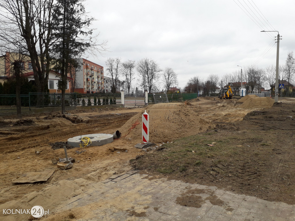 Kolno: Postępy prac na ulicy Konopnickiej