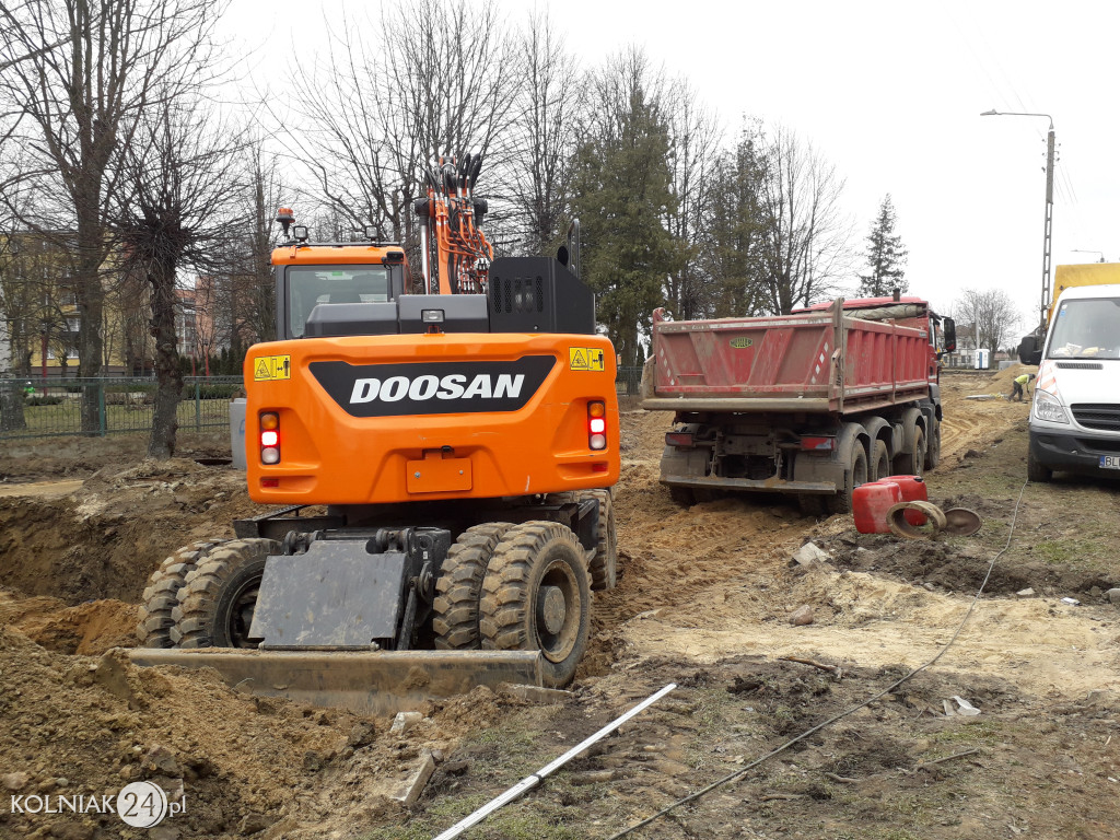 Kolno: Postępy prac na ulicy Konopnickiej