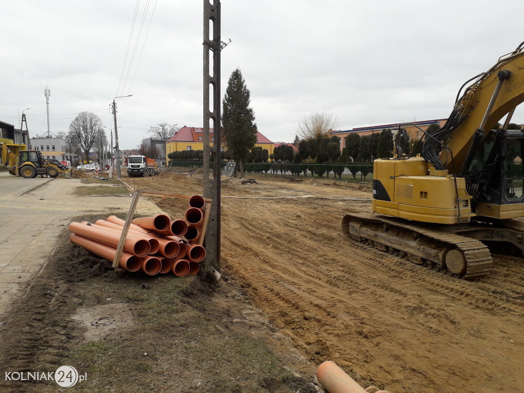 Kolno: Postępy prac na ulicy Konopnickiej