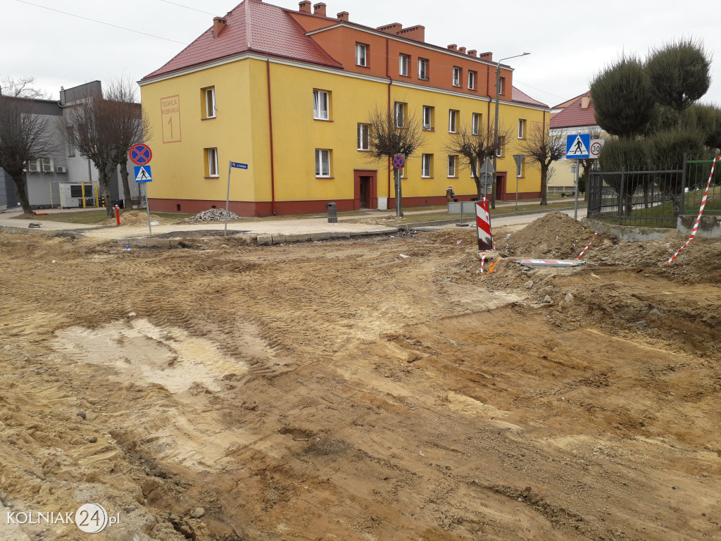 Kolno: Postępy prac na ulicy Konopnickiej