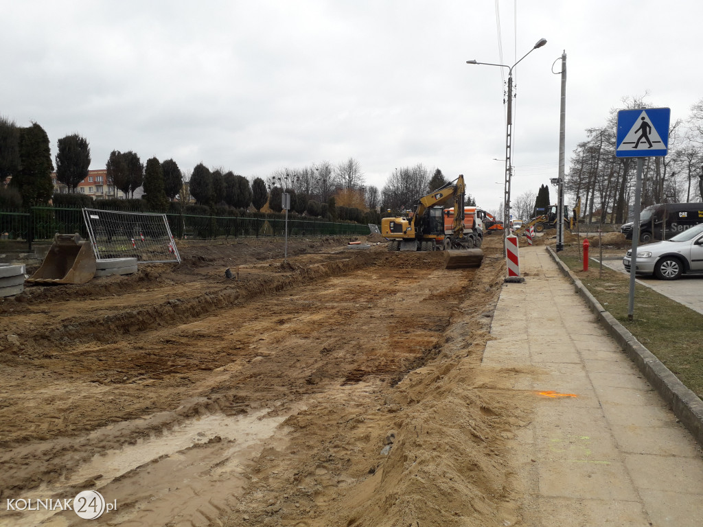 Kolno: Postępy prac na ulicy Konopnickiej