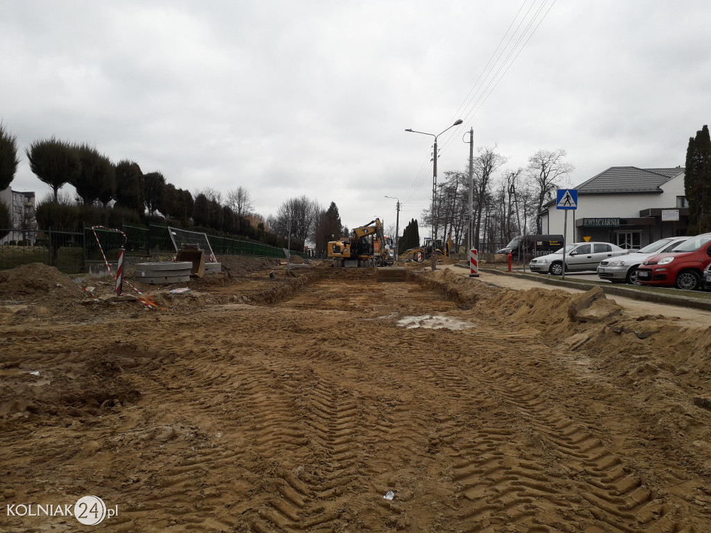 Kolno: Postępy prac na ulicy Konopnickiej
