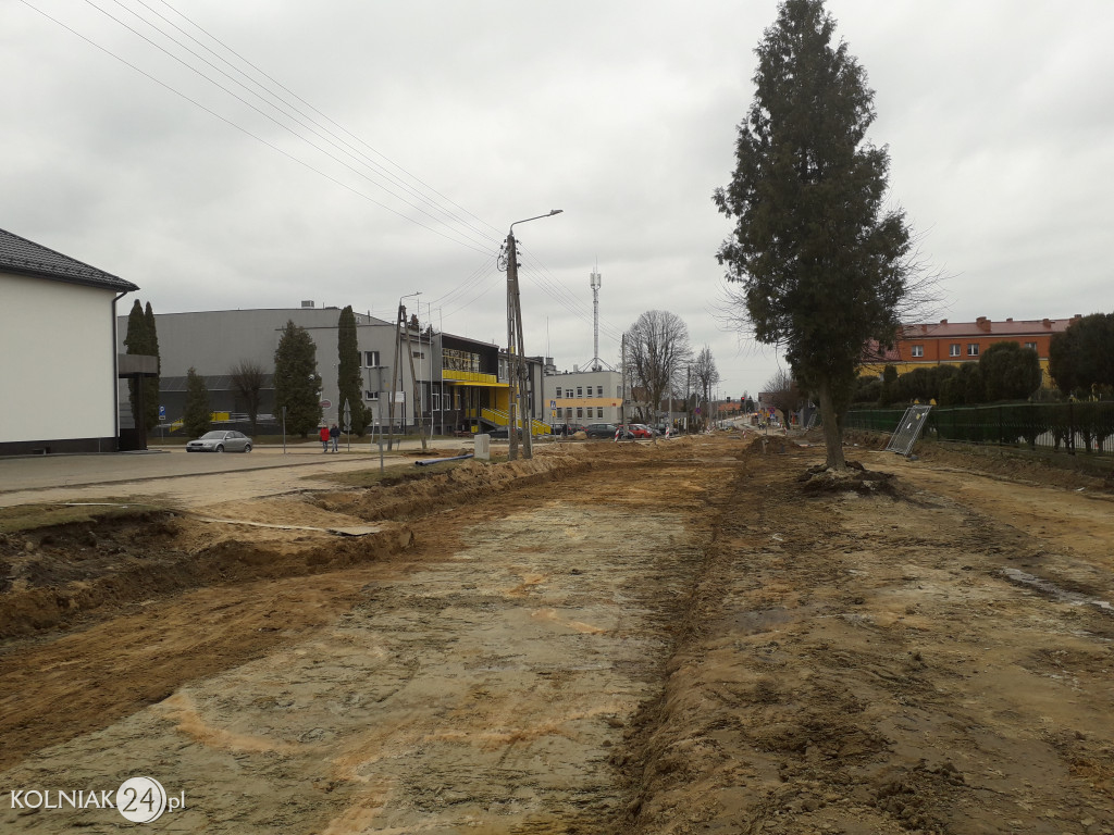 Kolno: Postępy prac na ulicy Konopnickiej
