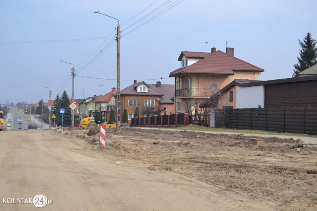 Kolno: Postępy prac na ulicy Konopnickiej