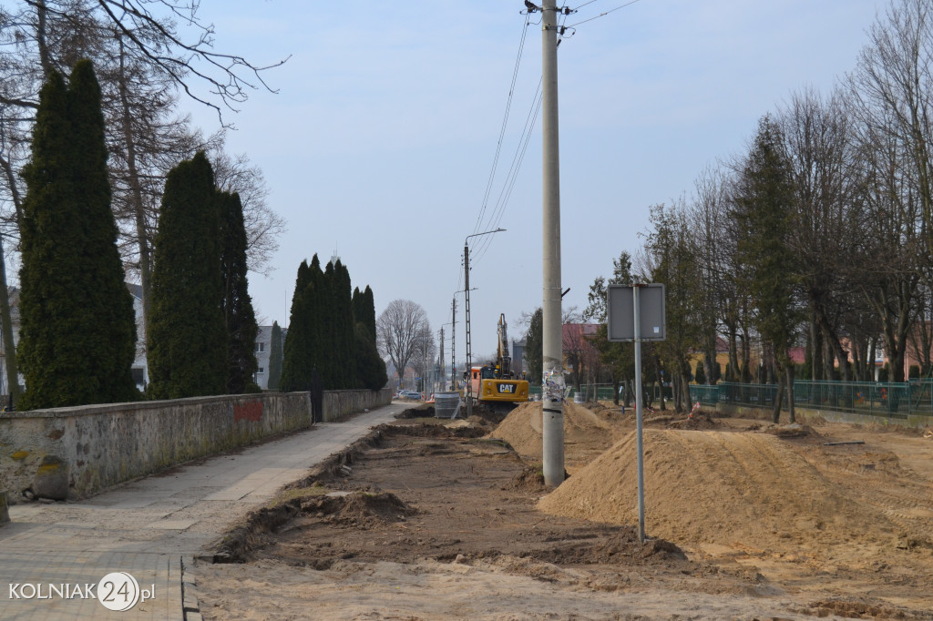 Kolno: Postępy prac na ulicy Konopnickiej