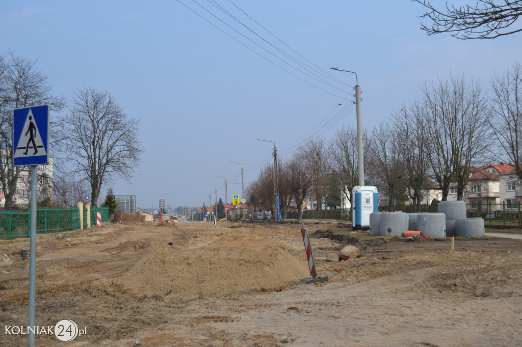 Kolno: Postępy prac na ulicy Konopnickiej