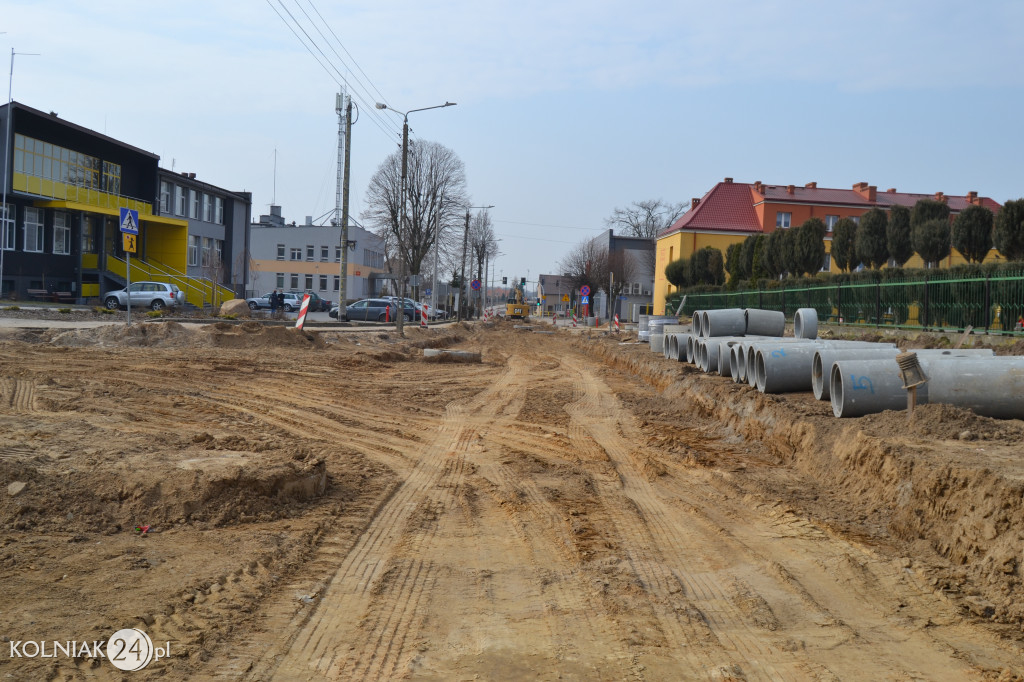 Kolno: Postępy prac na ulicy Konopnickiej