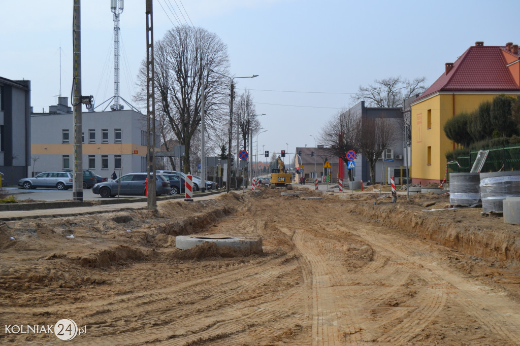 Kolno: Postępy prac na ulicy Konopnickiej