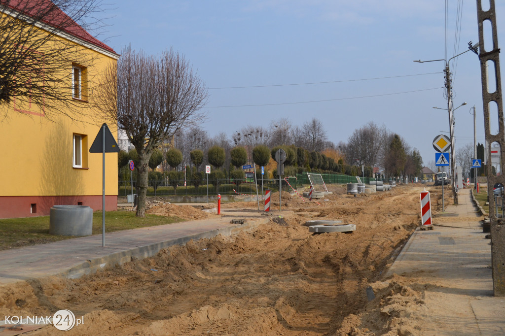 Kolno: Postępy prac na ulicy Konopnickiej