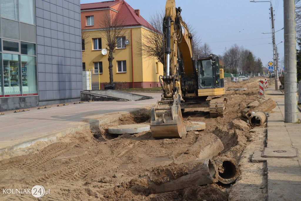 Kolno: Postępy prac na ulicy Konopnickiej