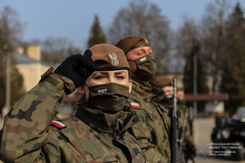 Przysięga wojskowa terytorialsów