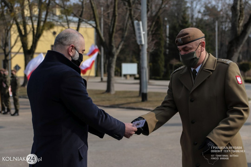 Przysięga wojskowa terytorialsów