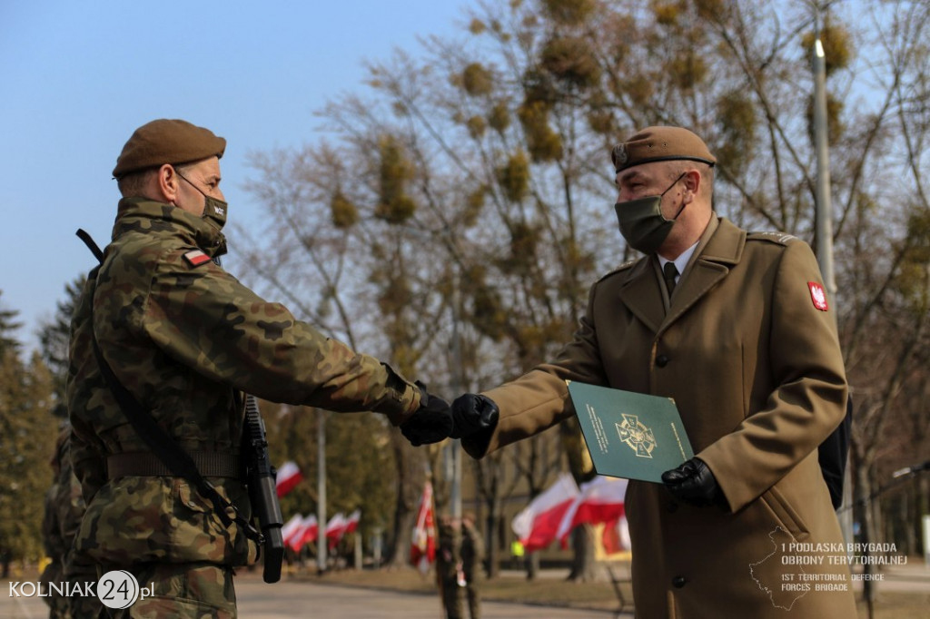 Przysięga wojskowa terytorialsów