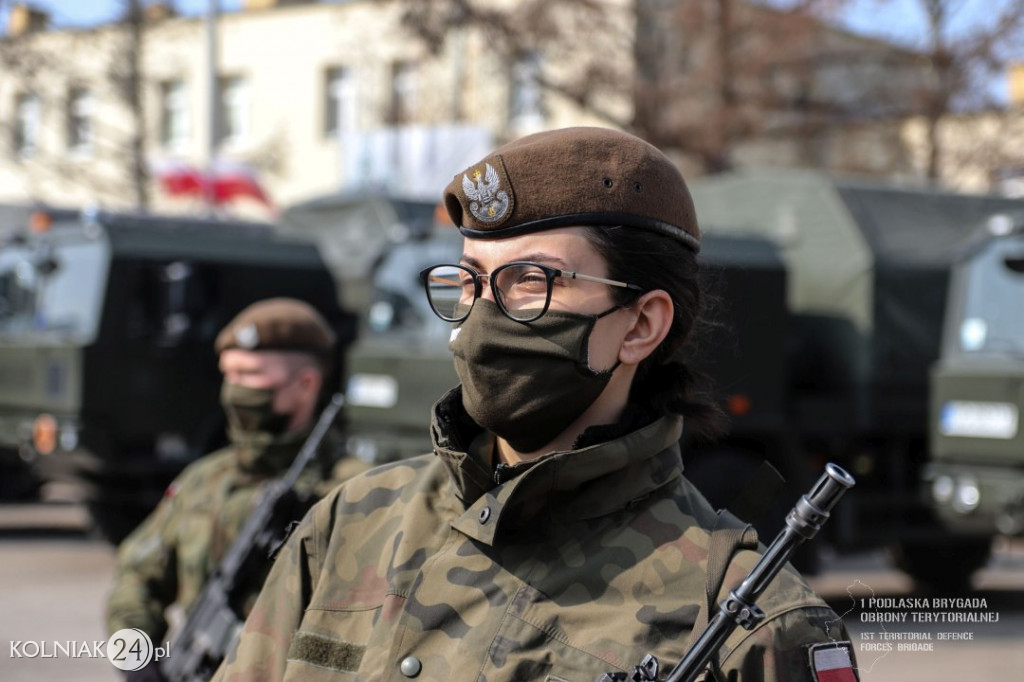 Przysięga wojskowa terytorialsów