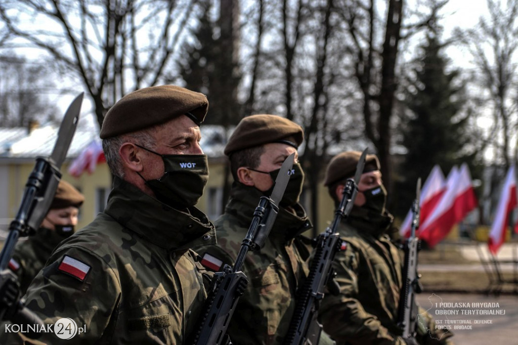 Przysięga wojskowa terytorialsów