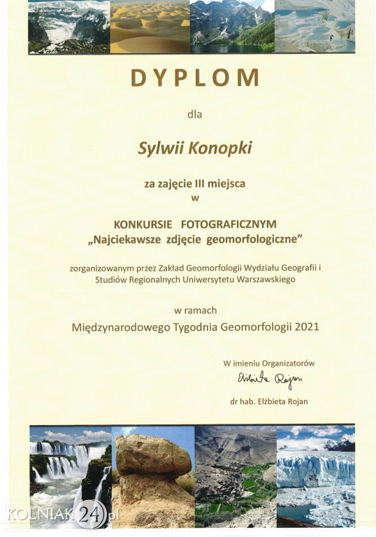Najciekawsze zdjęcie geomorfologiczne