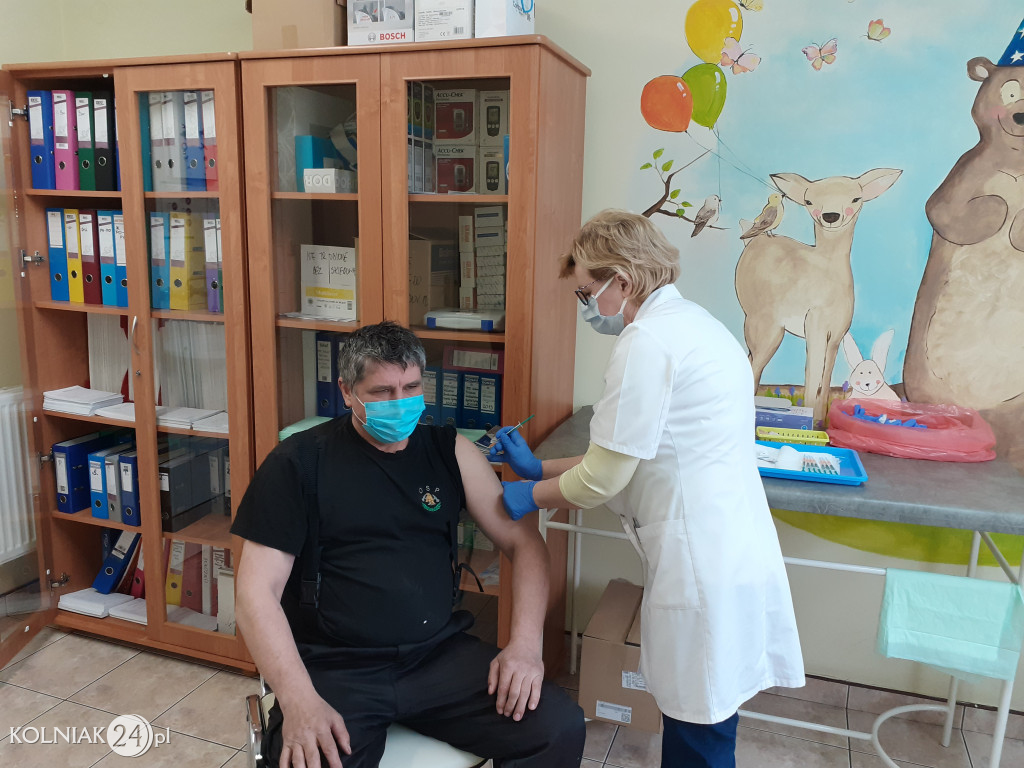Łącznie zostało zaszczepionych 69 strażaków
