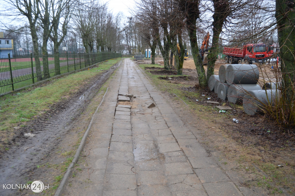 Postępy prac na ulicy Konopnickiej