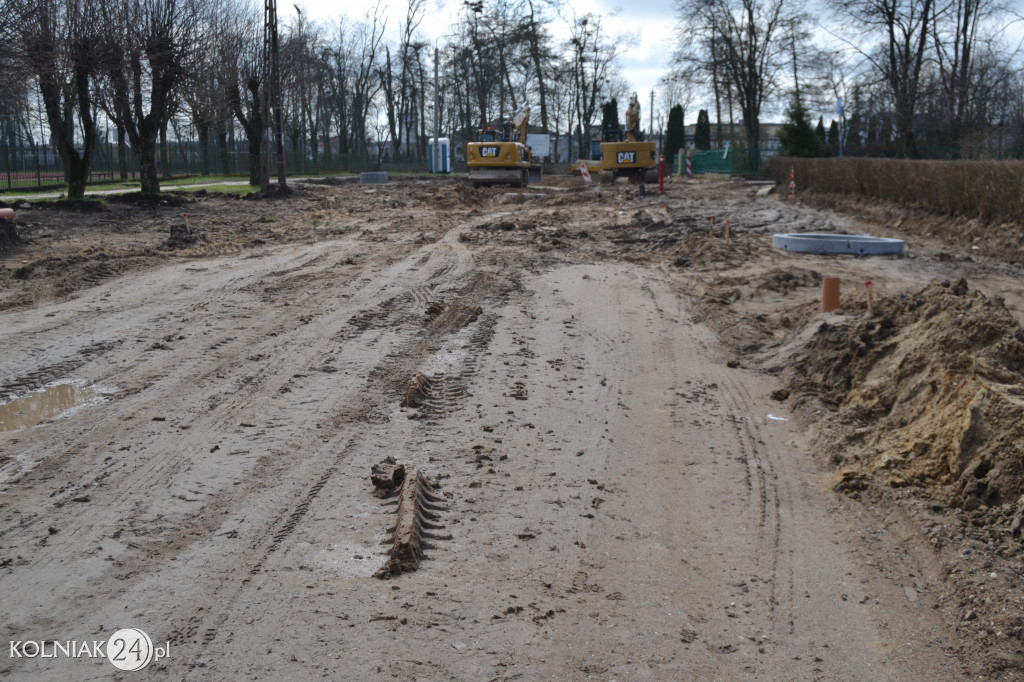 Postępy prac na ulicy Konopnickiej