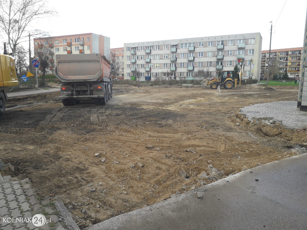 Postępy prac na ulicy Konopnickiej