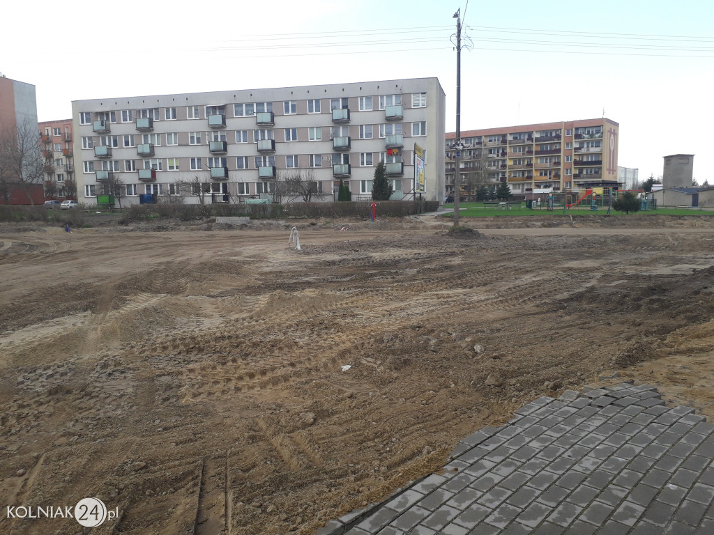 Postępy prac na ulicy Konopnickiej