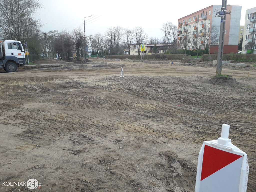 Postępy prac na ulicy Konopnickiej