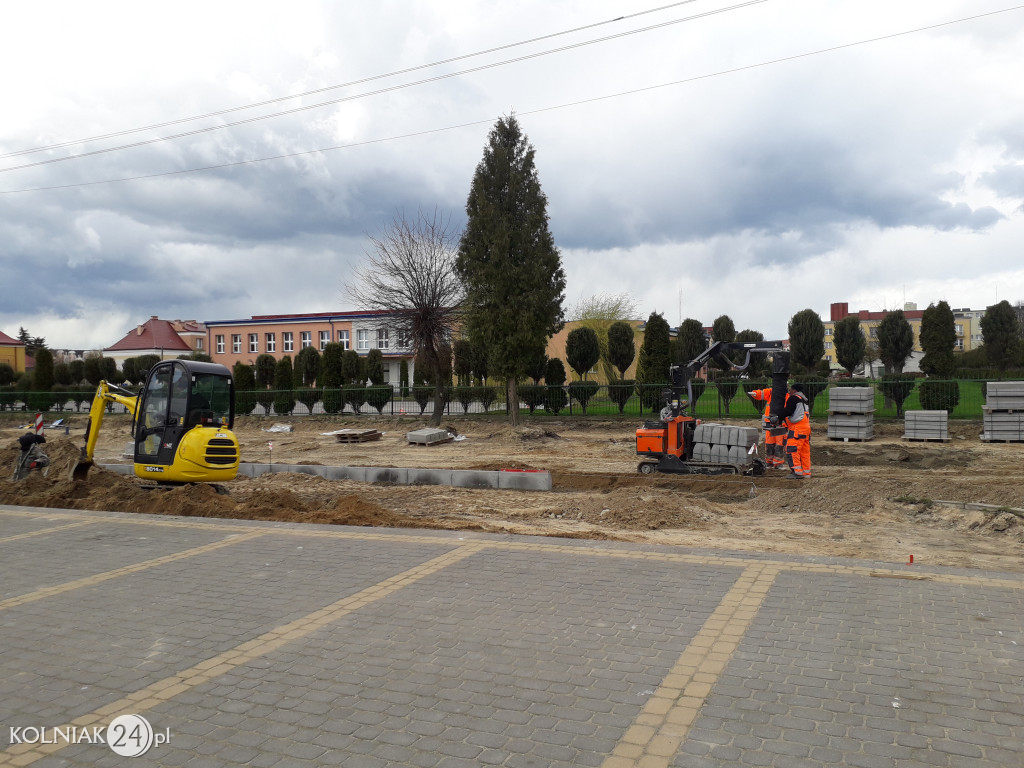 Postępy prac na ulicy Konopnickiej