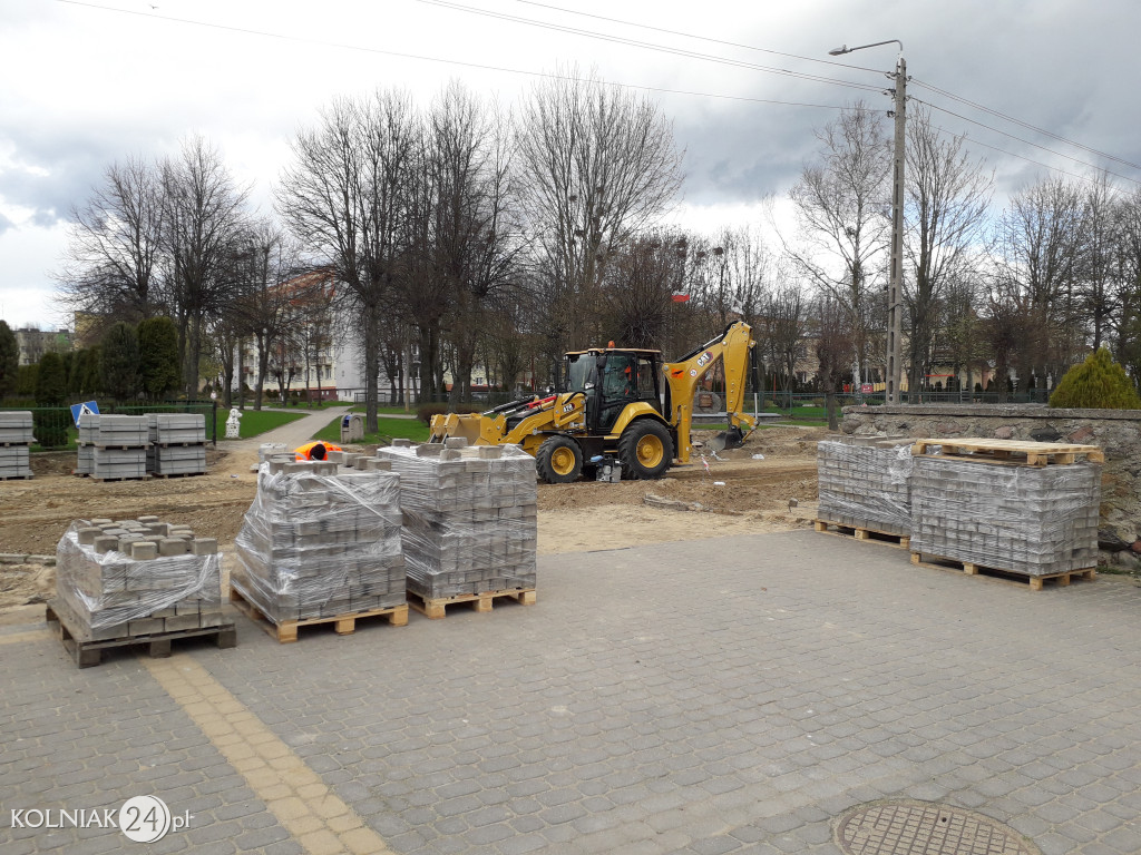 Postępy prac na ulicy Konopnickiej