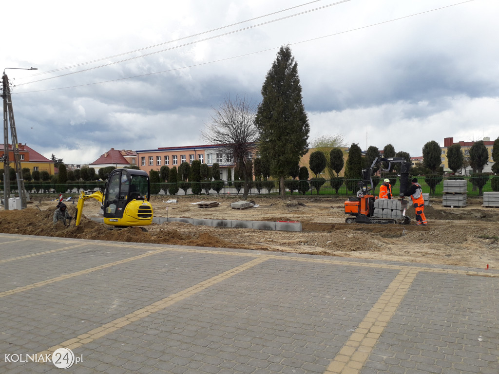 Postępy prac na ulicy Konopnickiej