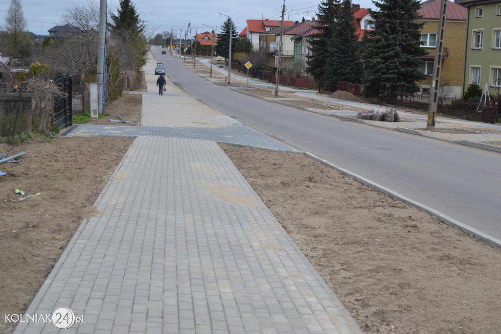 Postępy prac na ulicy Konopnickiej