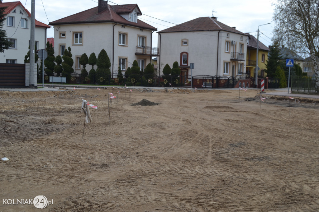 Postępy prac na ulicy Konopnickiej