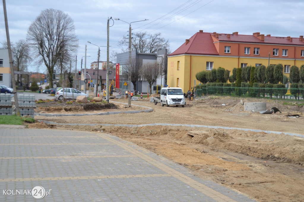 Postępy prac na ulicy Konopnickiej