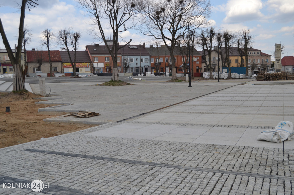 Trwają prace rewitalizacyjne w parku (kwiecień)