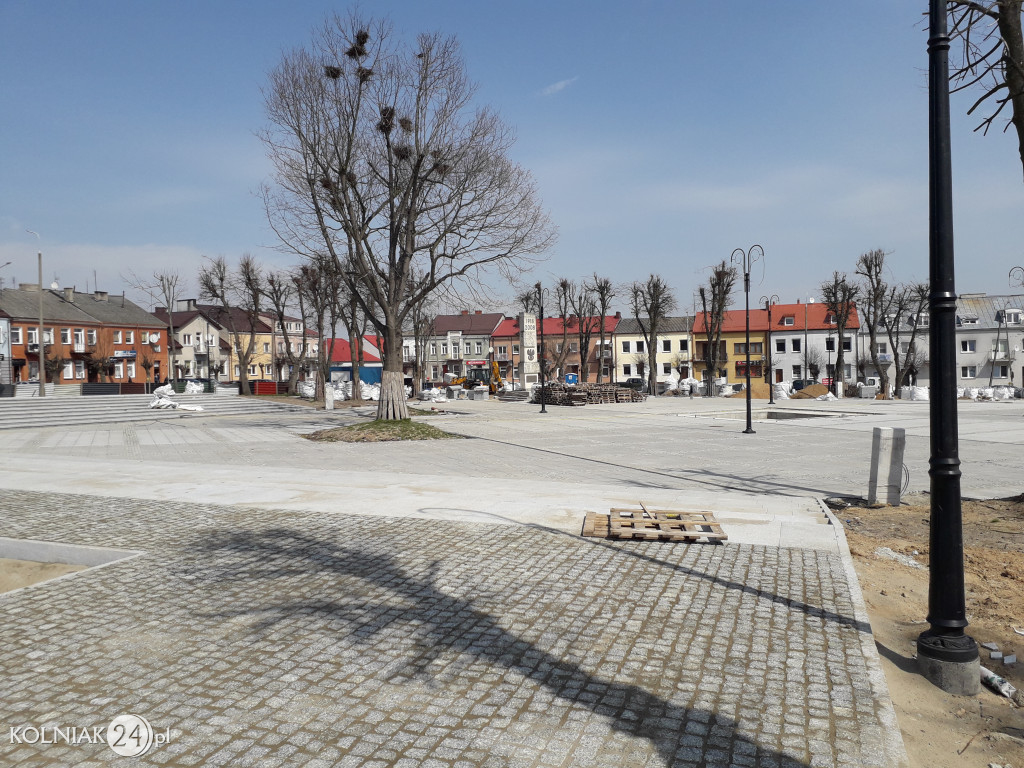 Trwają prace rewitalizacyjne w parku (kwiecień)