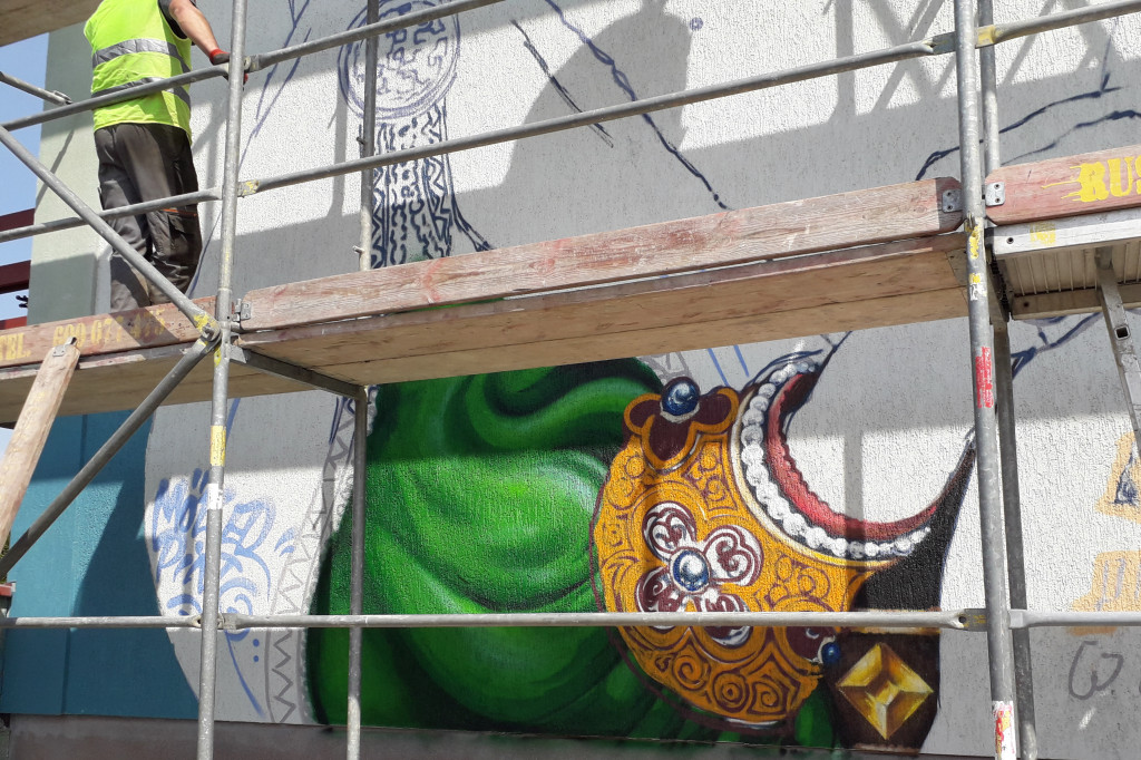 Mural Jana z Kolna ukończony