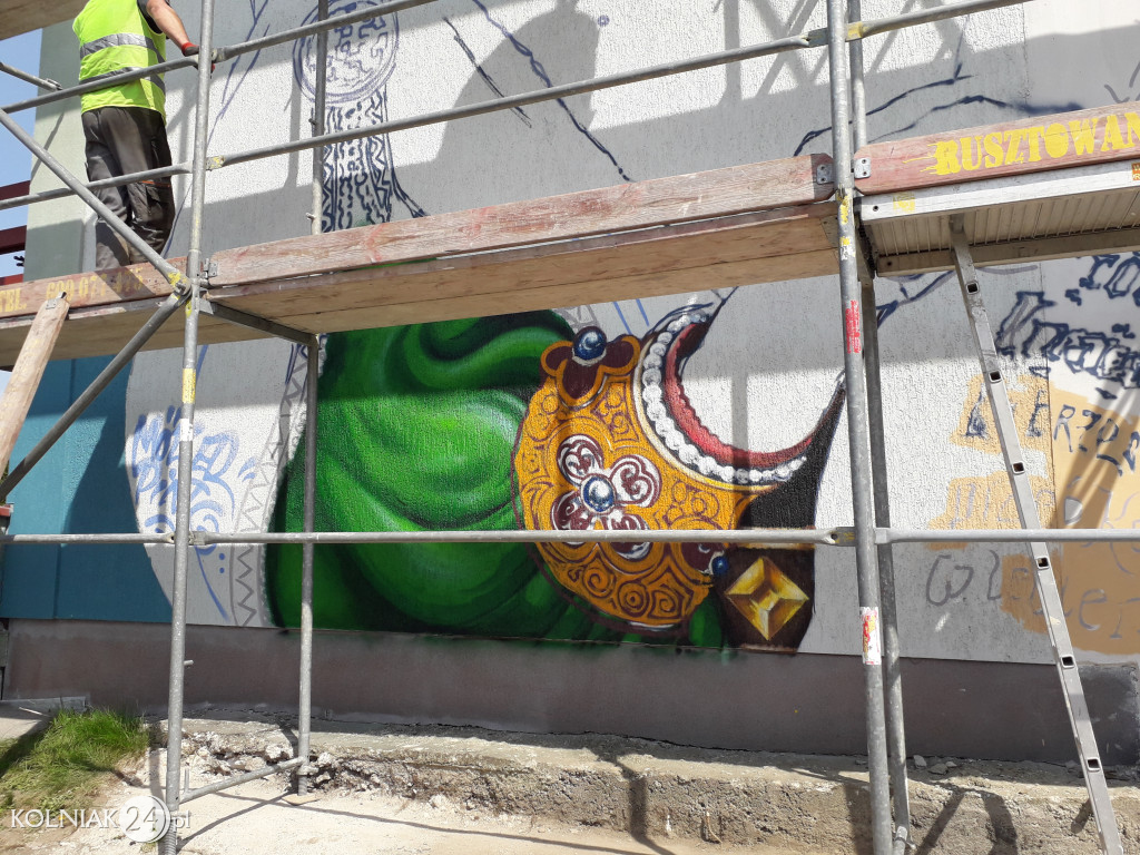 Mural Jana z Kolna ukończony