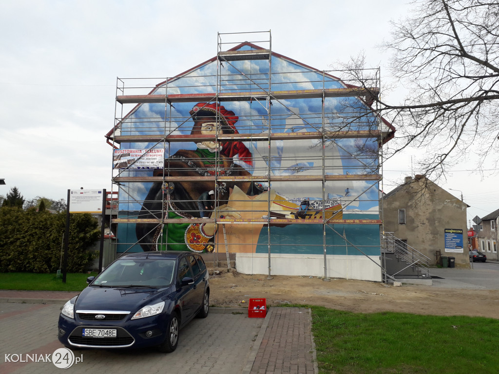 Mural Jana z Kolna ukończony