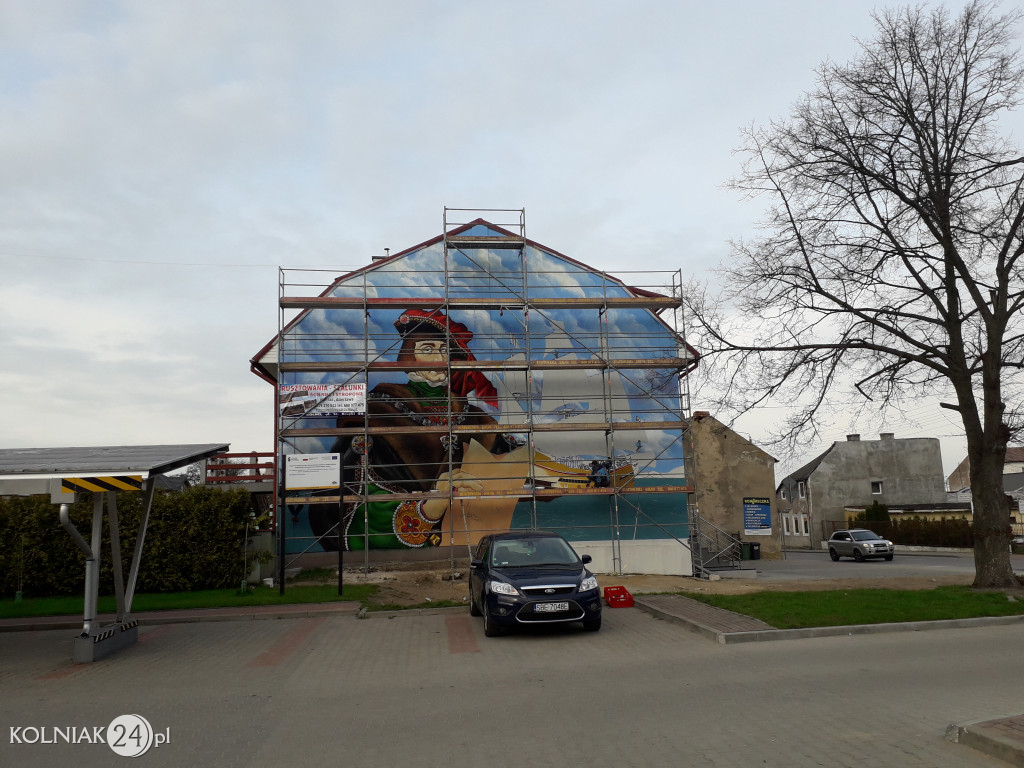 Mural Jana z Kolna ukończony