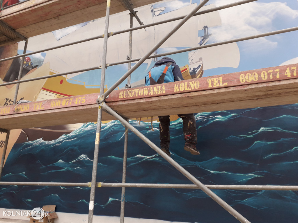 Mural Jana z Kolna ukończony