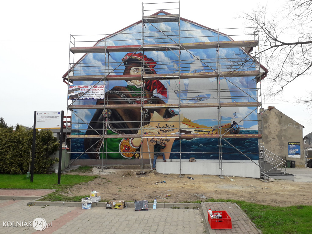 Mural Jana z Kolna ukończony