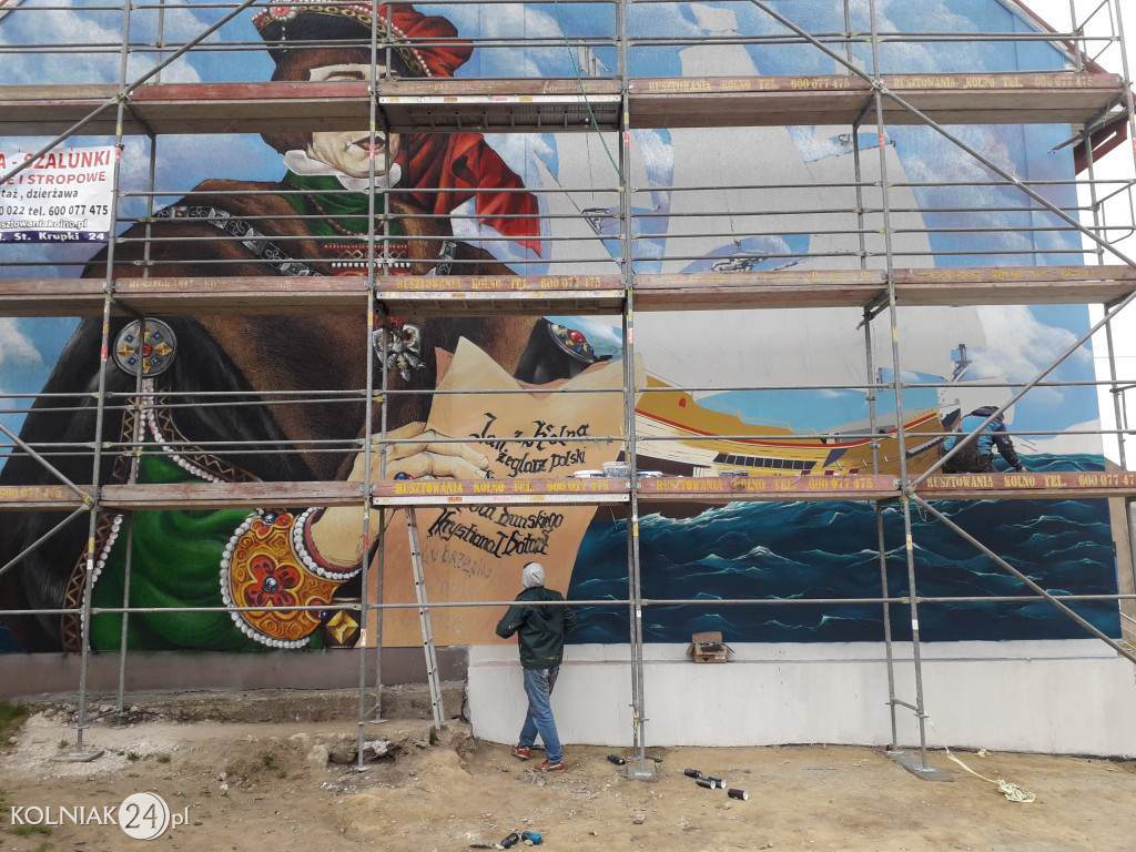 Mural Jana z Kolna ukończony