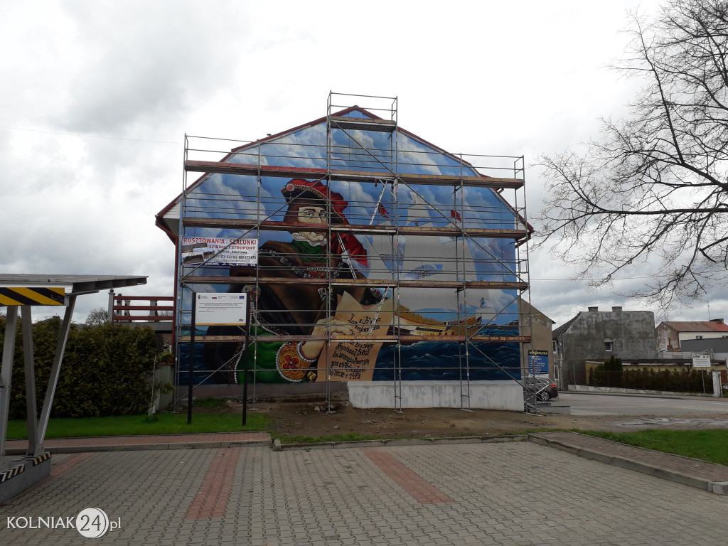 Mural Jana z Kolna ukończony
