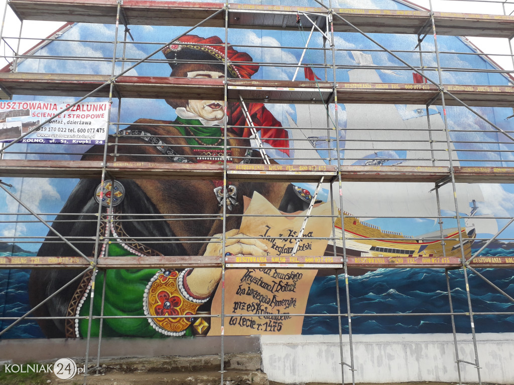 Mural Jana z Kolna ukończony