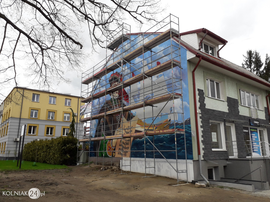 Mural Jana z Kolna ukończony