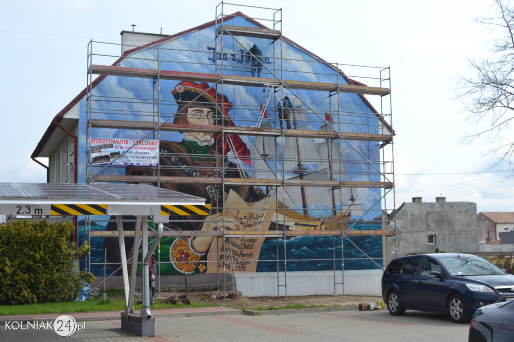 Mural Jana z Kolna ukończony