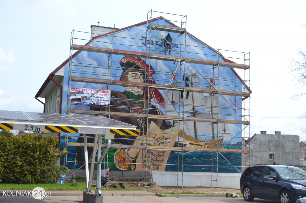 Mural Jana z Kolna ukończony