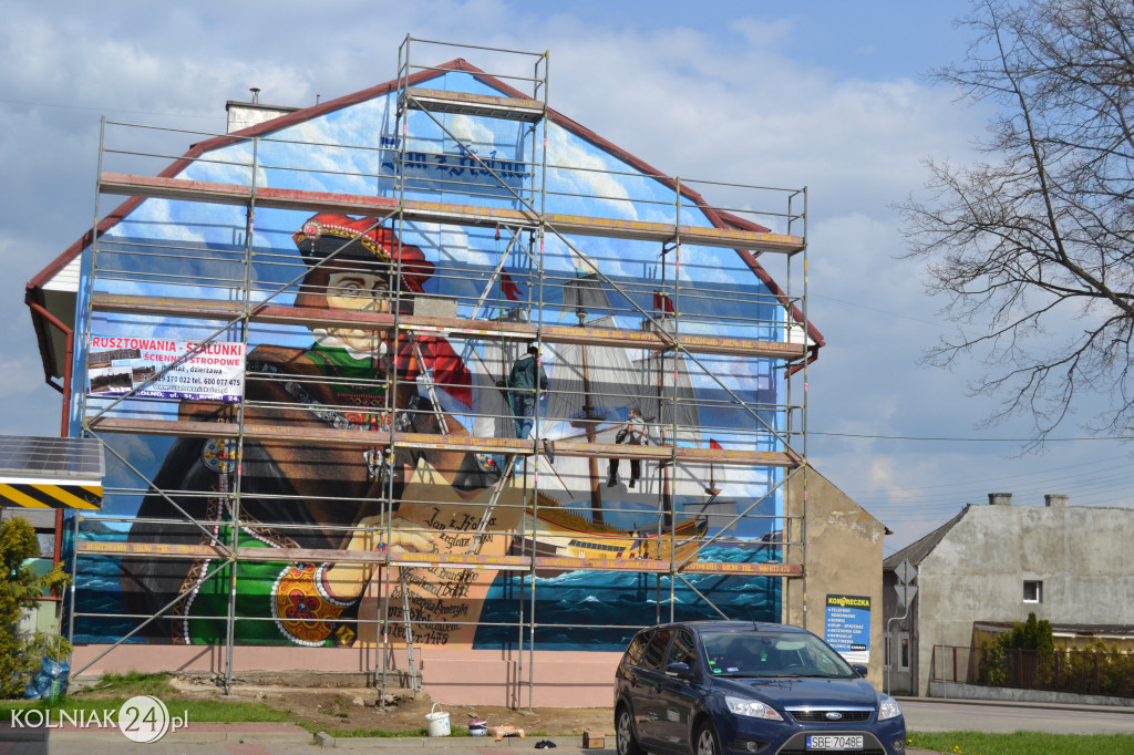 Mural Jana z Kolna ukończony